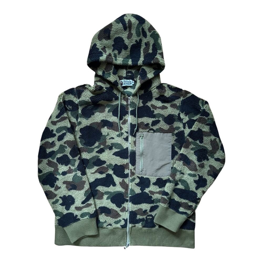 XL Bape Boa 1st Camo Hoodie Jacket